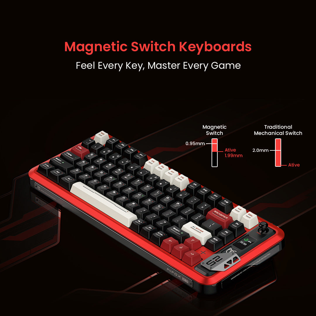 Magnetic Switch Hall Effect Keyboards Guide for Gaming and Typing