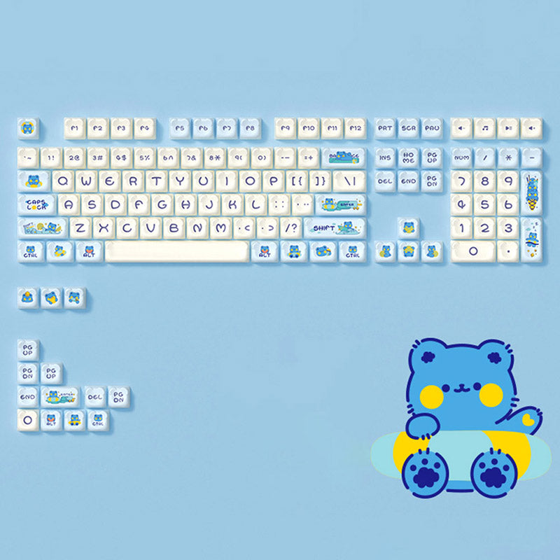 1223449akko-bear-theme-keycap-set