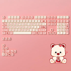 Akko Bear Theme Keycap Set OEM Profile 122 Keys