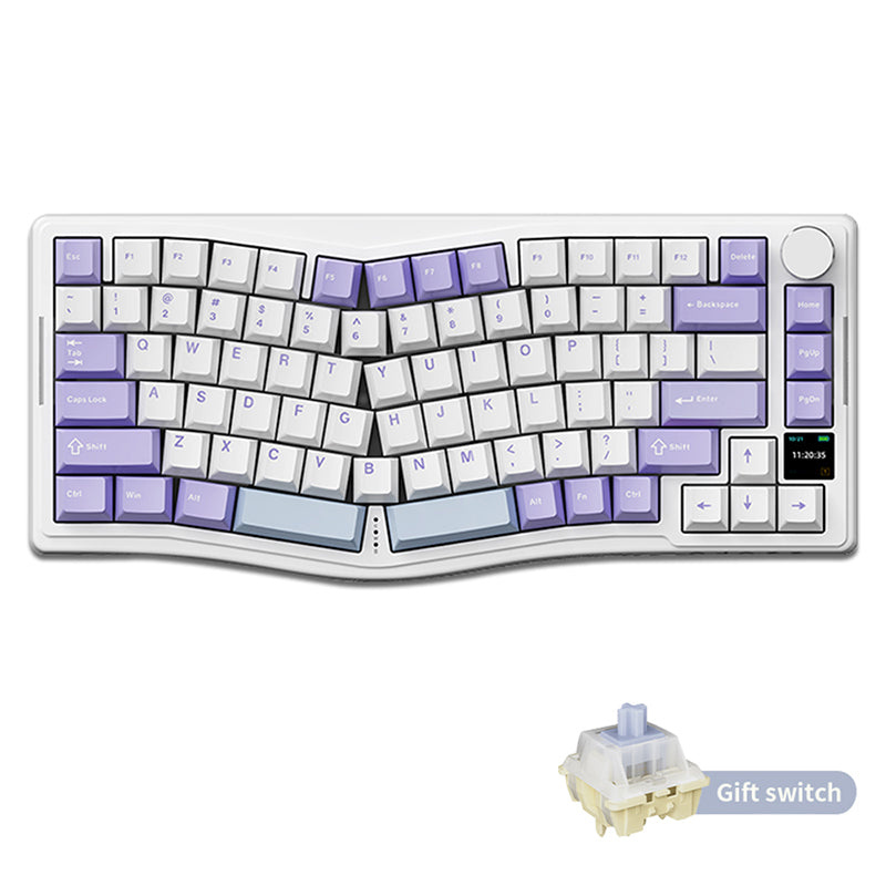 Ajazz AKS075 Wireless Mechanical Keyboard With TFT Screen