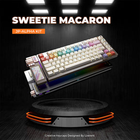 LOERENT Sweetie Macaron Keycap Set Cherry Profile 146 Keys