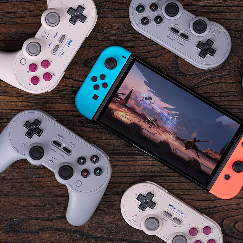 8BitDo_Pro_2_Bluetooth_Gaming_Controller_white_2