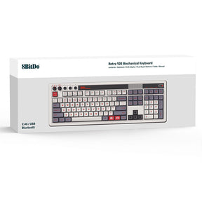 8BitDo Retro 108 Tri-mode Mechanical Keyboard