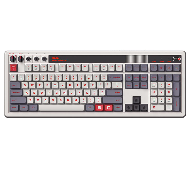 8BitDo_Retro_108_Tri-mode_Mechanical_Keyboard_gray_2