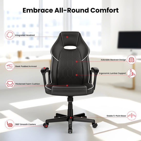 ACGAM CG-4850 Gaming Office Chair with Flexible Tilting Tension