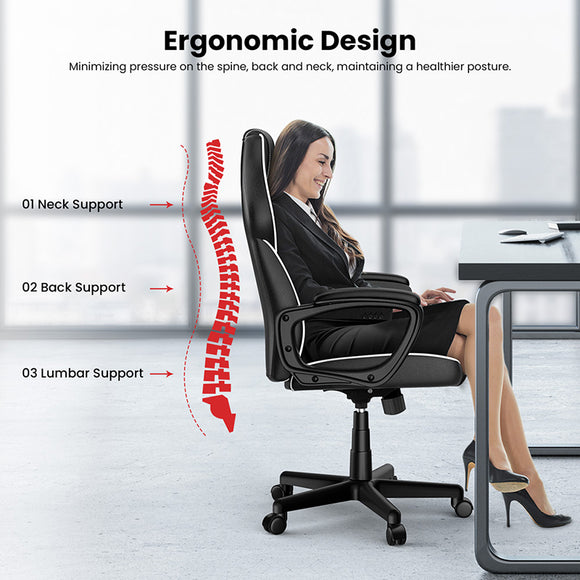 ACGAM CG-4850 Gaming Office Chair with Flexible Tilting Tension