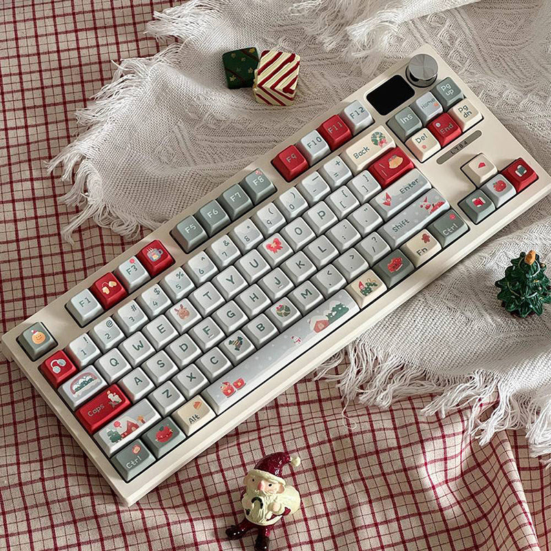 ACGAM Forest Christmas Keycap Set MDA Profile 142 Keys