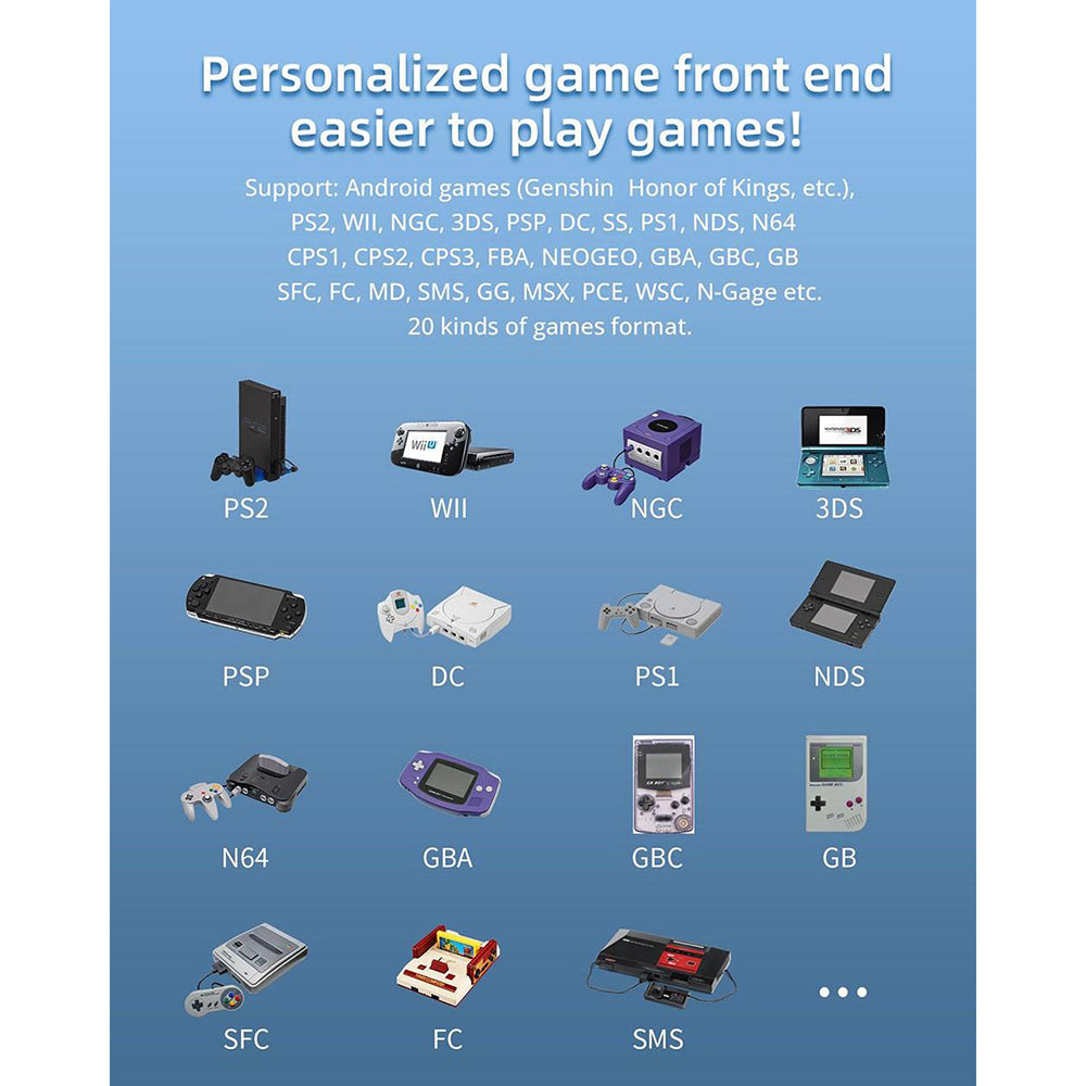 PROO Anbernic RG405M Android 12 Handheld Game Console, 4 Inch 4+128G+  128GTF Handheld Games, Portable Handheld Game Console, Retro Handheld Video  Games, Arcade Game Console for Children and Adults : : Toys