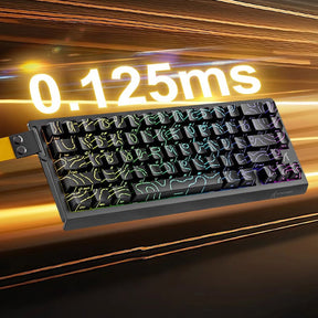 ATTACK SHARK X68 HE Wired Gaming Keyboard Rapid Trigger Magnetic Switch