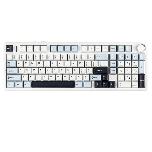 AULA F99 PRO Triple-Mode Mechanical Keyboard with Knob