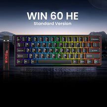 AULA WIN60 Magnetic Switch Wired Gaming Keyboard