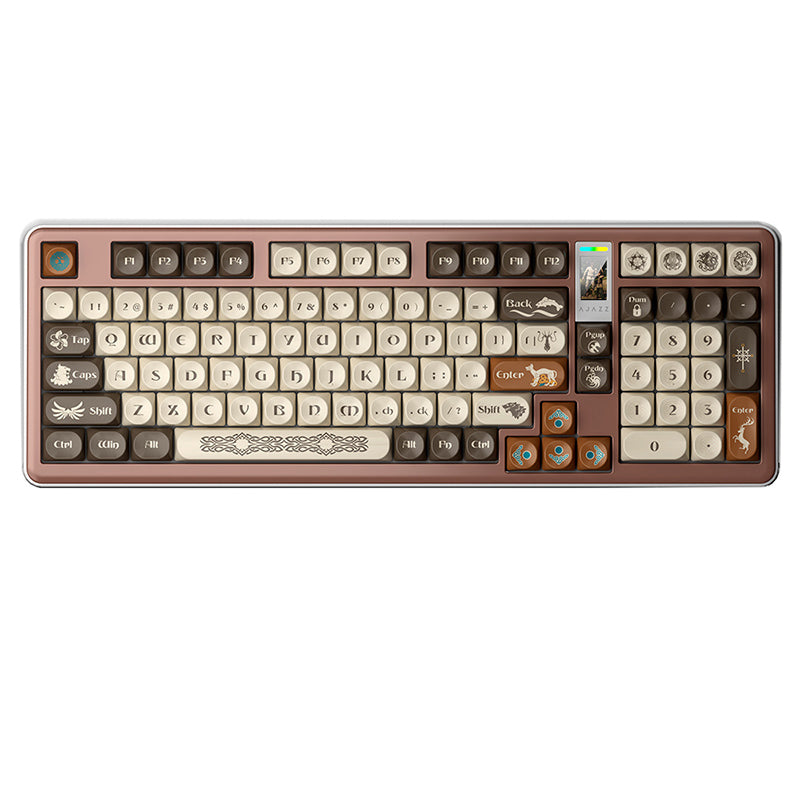 Ajazz_AC100_Aluminum_Wireless_Mechanical_Keyboard_Brown__4