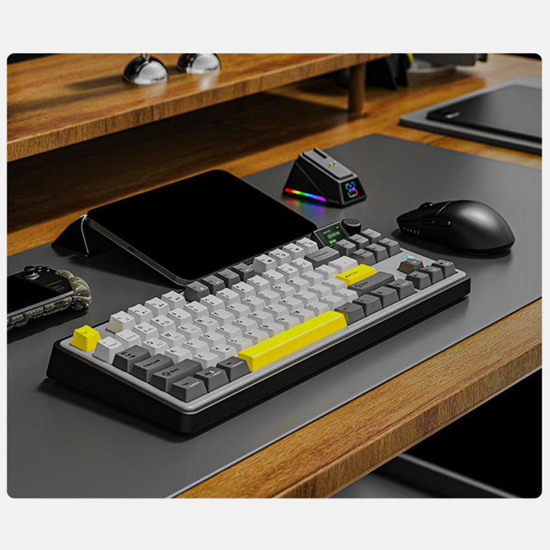 Ajazz AK870 Tri-Mode Wireless Mechanical Keyboard