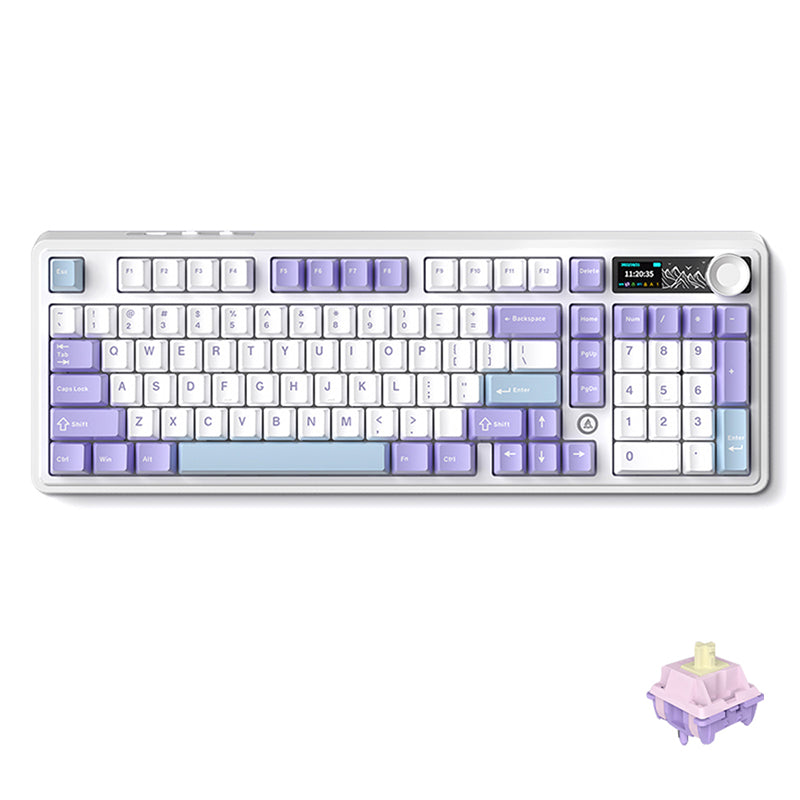 Ajazz_AK980_TFT_Display_Wireless_Mechanical_Keyboard_1