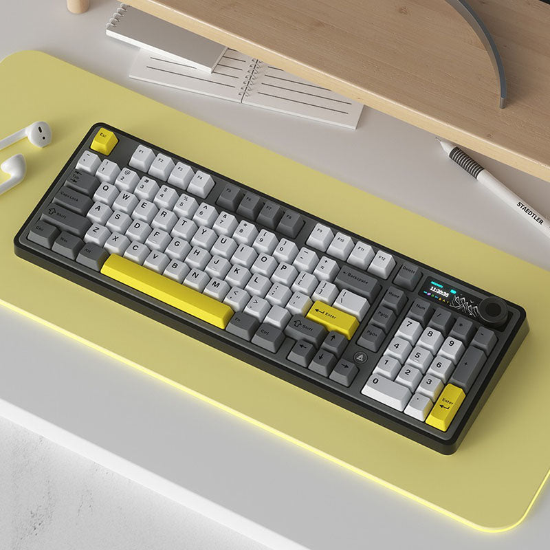 Ajazz_AK980_TFT_Screen_Wireless_Mechanical_Keyboard_5