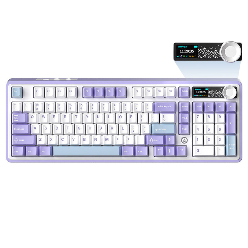 Ajazz_AK980_TFT_Screen_Wireless_Mechanical_Keyboard