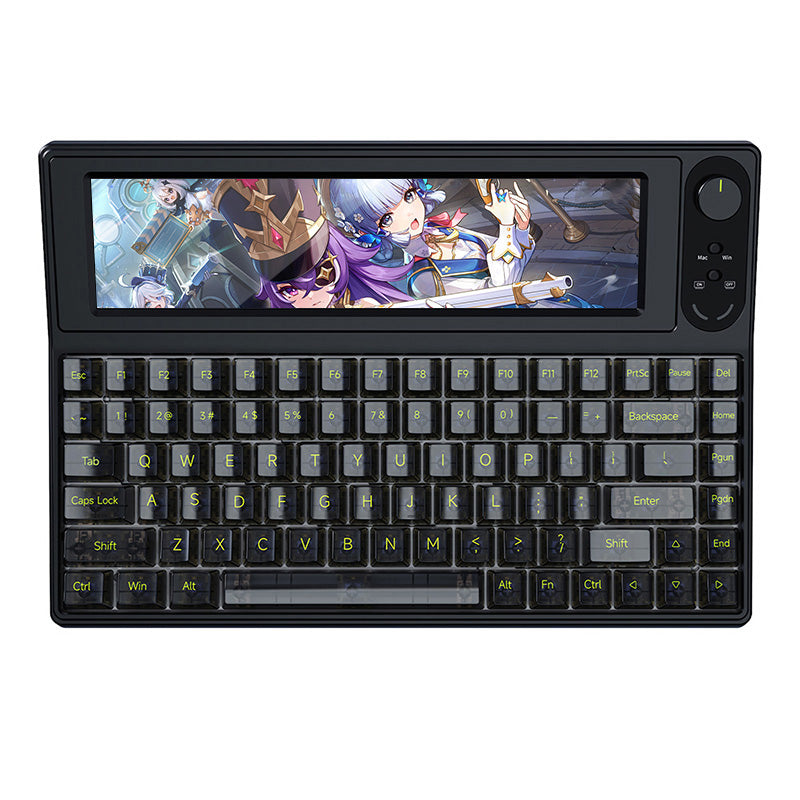 Ajazz AKP846 Cyberdeck 10.1″ Large Smart Display QMK Wired Mechanical Keyboard