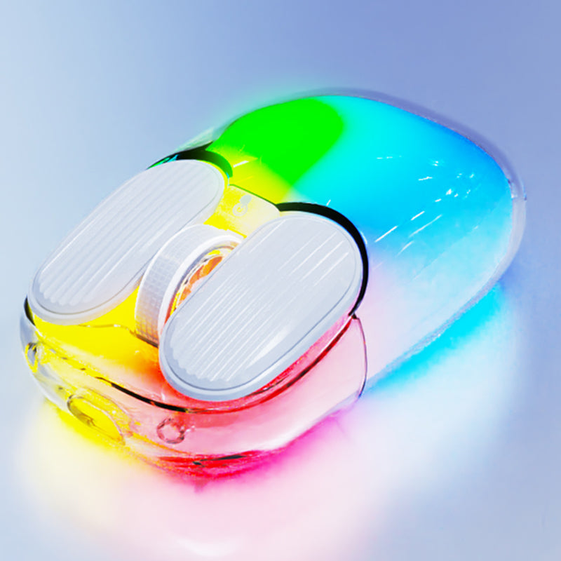 Ajazz I069 Transparent RGB Wireless Mouse