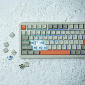 Ajazz AK820 Max Retro Style Wireless Mechanical Keyboard