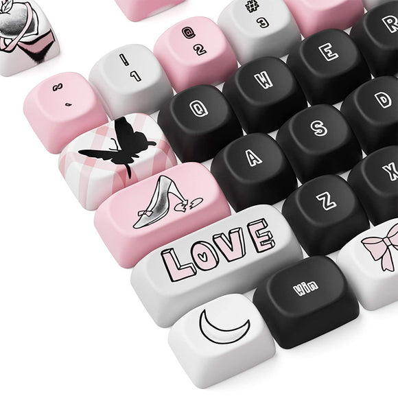 Akko Dark Angel MOA Profile Keycaps Set 140 Keys