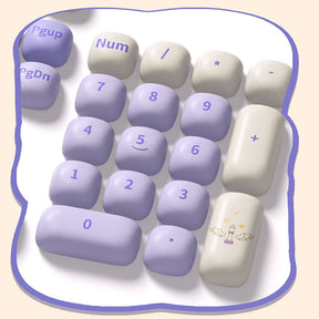 Akko Magic Lop Bunny MOG Profile Keycaps Set 146 Keys