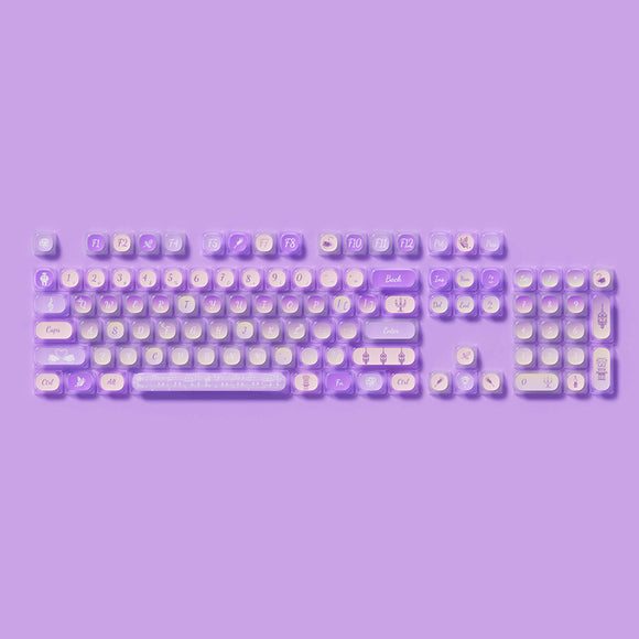 Akko Swan Sonata Pudding MOA Profile Keycaps Set 140 Keys