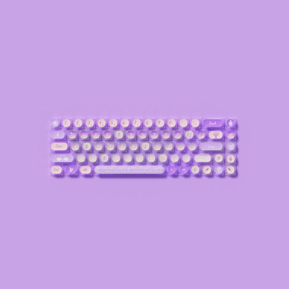 Akko Swan Sonata Pudding MOA Profile Keycaps Set 140 Keys