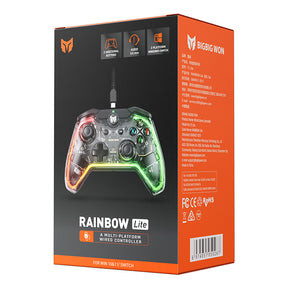 BIGBIG WON Rainbow Lite Wired Game Controller