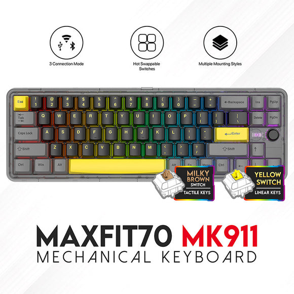 FANTECH MAXFIT70 MK911 Wireless Mechanical Keyboard