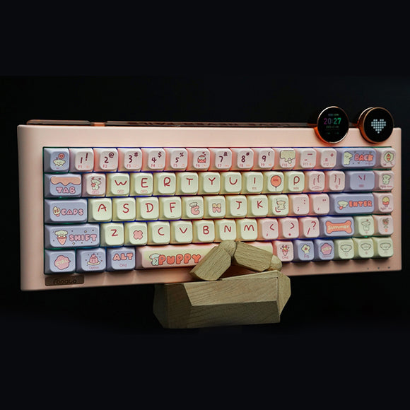 FOPATO D68 Playful & Cute Wireless Mechanical Keyboard