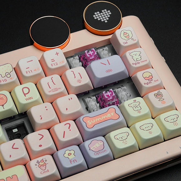 FOPATO D68 Playful & Cute Wireless Mechanical Keyboard