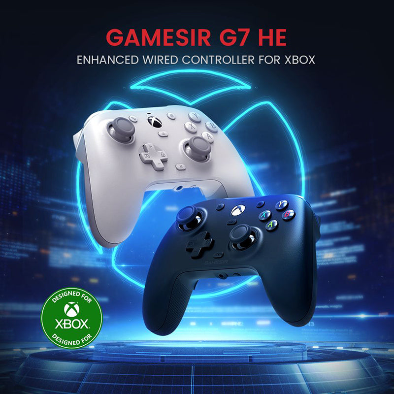 GameSir G7 HE Xbox Wired Game Controller with Magnetic Swappable Faceplate