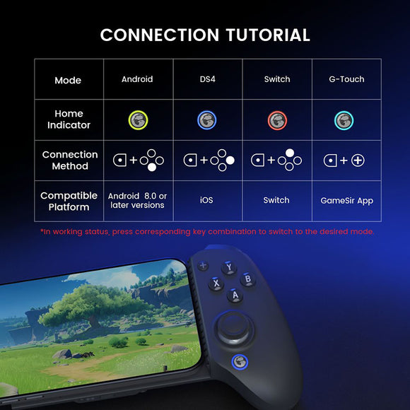 GameSir G8 Plus Bluetooth Mobile Game Controller