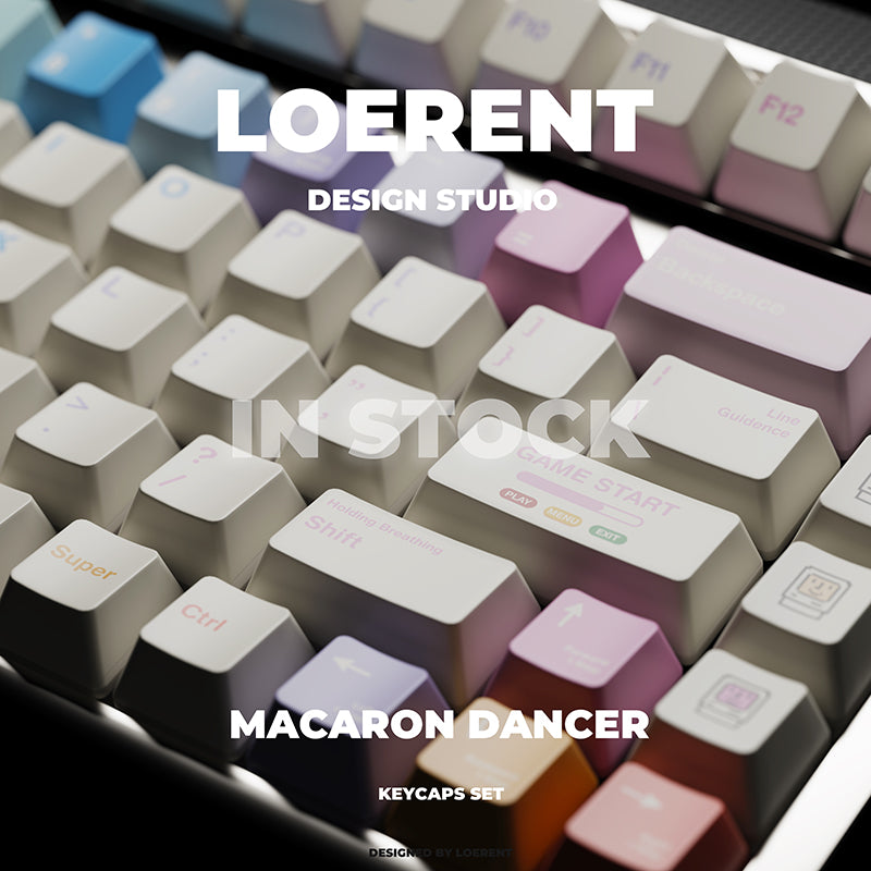 LOERENT_Macaron_Dancer_Keycap_Set_1