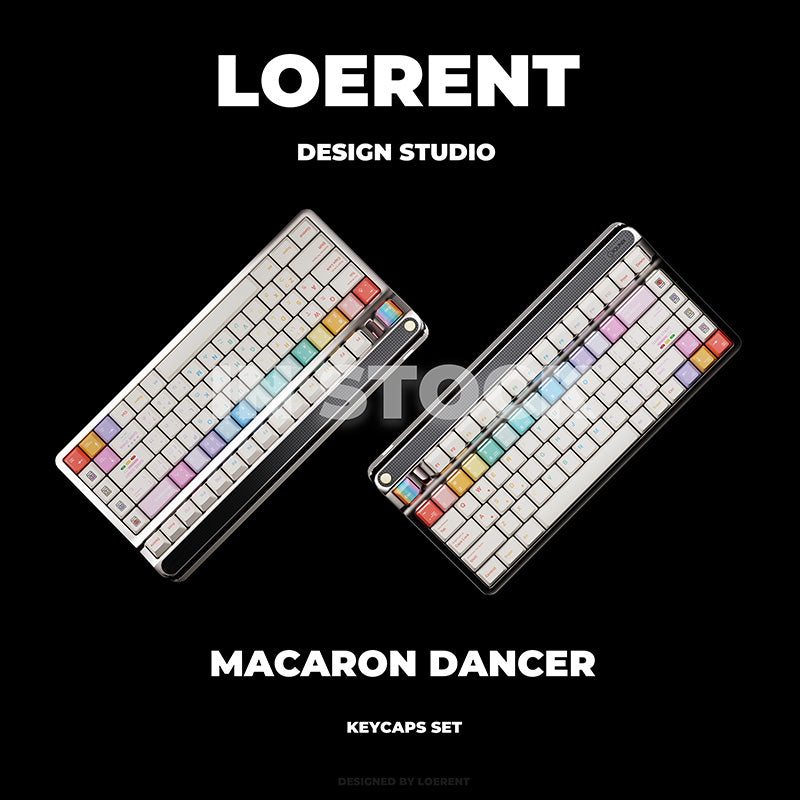 LOERENT_Macaron_Dancer_Keycap_Set_4