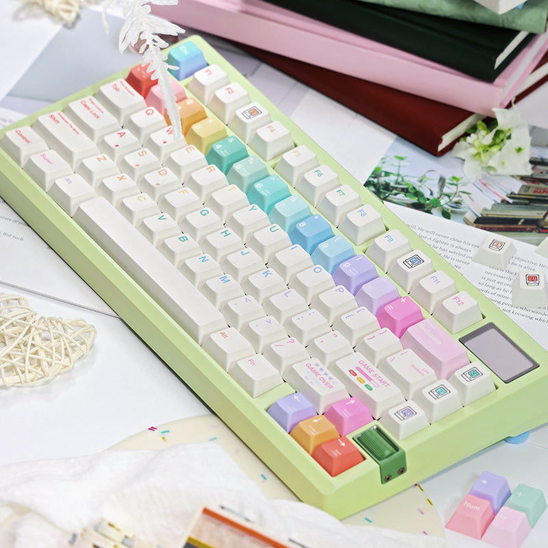 LOERENT_Macaron_Dancer_Keycap_Set_green_5