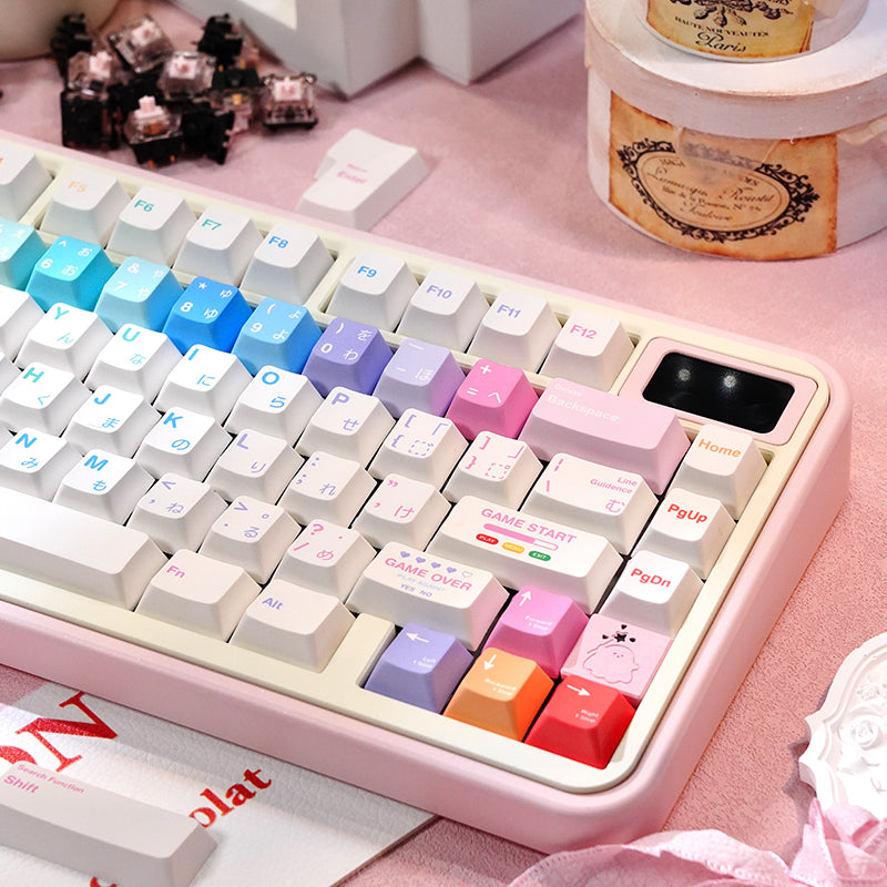 LOERENT_Macaron_Dancer_Keycap_Set_pink_5