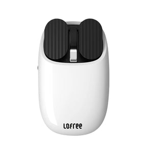 LOFREE Wavy Chips White Dual-Mode Wireless Mouse