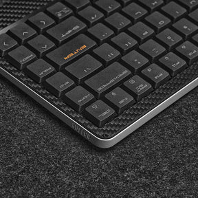 Lofree Edge Low Profile Carbon Fiber & Mg Alloy Mechanical Keyboard The Lightest