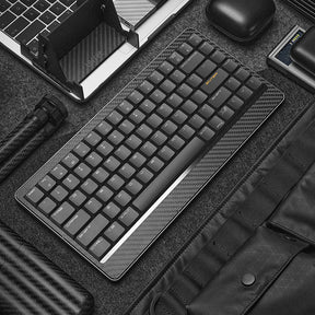 Lofree Edge Low Profile Carbon Fiber & Mg Alloy Mechanical Keyboard The Lightest