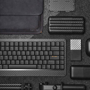 Lofree Edge Low Profile Carbon Fiber & Mg Alloy Mechanical Keyboard The Lightest