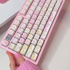 ACGAM x Maorbeng Meow Squad MAO Profile Keycap Set 141 Keys