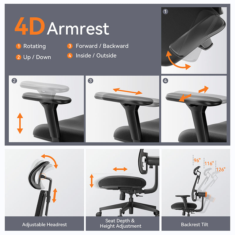 NEWTRAL_MAGICH003_Ergonomic_Office_Chair_7