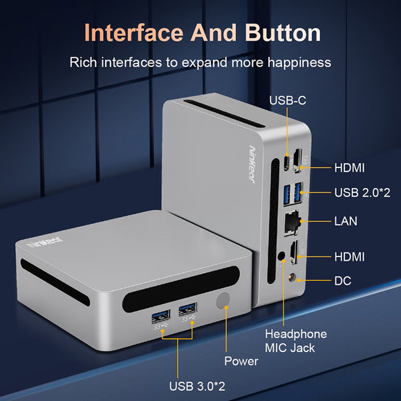 Ninkear N4 Mini PC AMD Ryzen 5