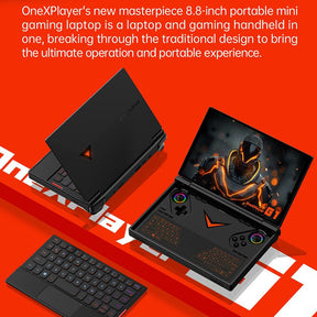 One Netbook OneXPlayer G1 Handheld Gaming PC AMD Ryzen AI 9 HX 370 with Detachable Magnetic Keyboard