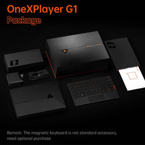 One Netbook OneXPlayer G1 Handheld Gaming PC AMD Ryzen AI 9 HX 370 with Detachable Magnetic Keyboard