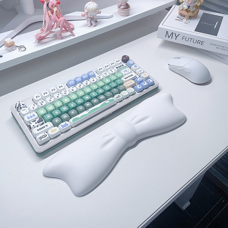 PIWIJOY_Bow_Encounter_Keyboard_Wrist_Rest_White_2