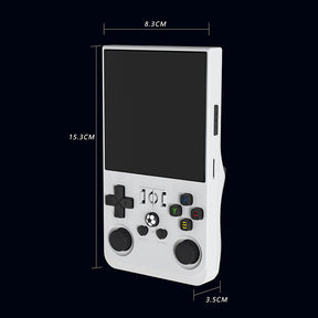 R36 Max Handheld Game Console with 4" Screen Linux System