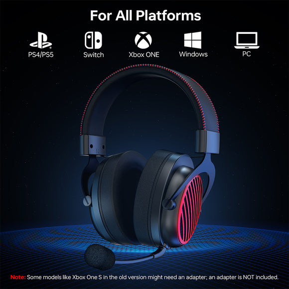 Redragon H540 7.1 Surround Sound Open-Back Wired Gaming Headset