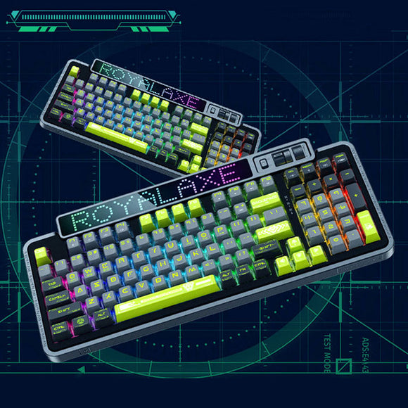 Royalaxe XL98 Mechanical Keyboard with LED Display